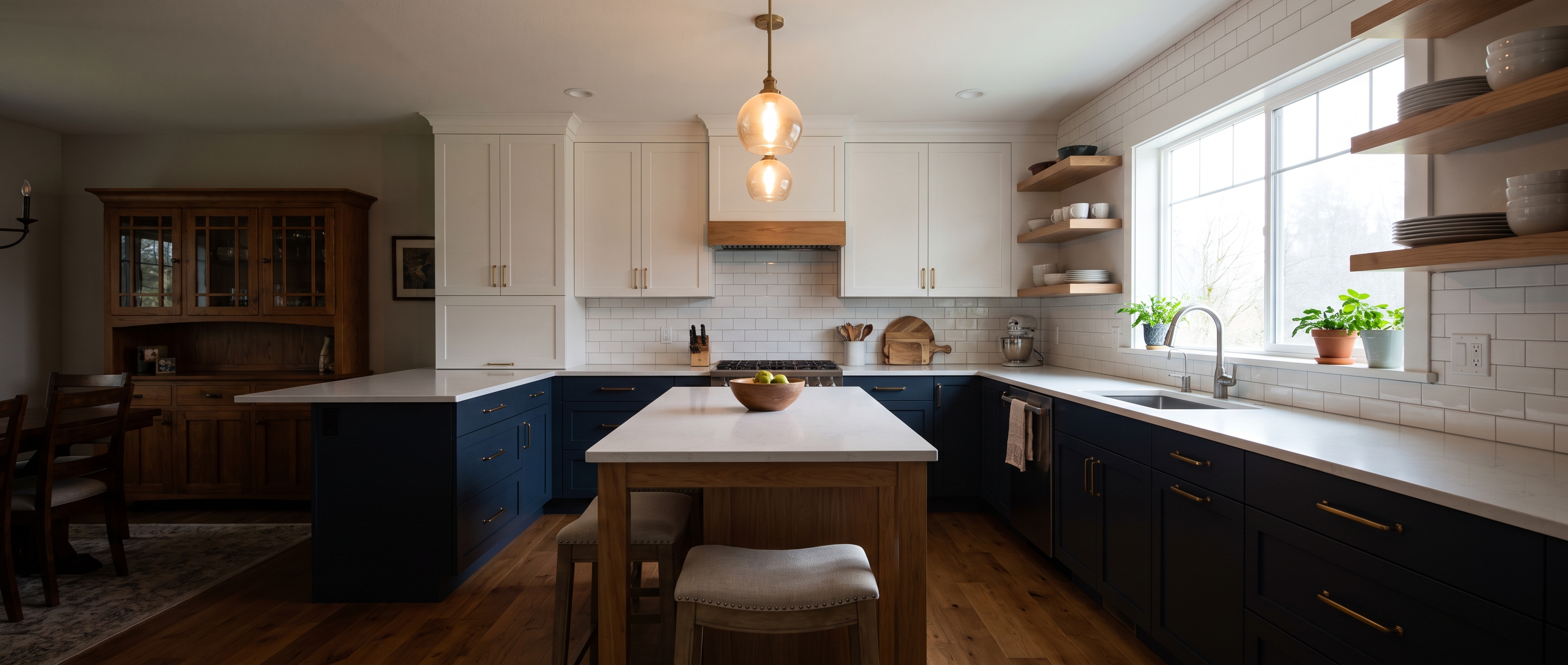 Two-Tone Kitchen Cabinets Guide: Colors, Costs, and What Actually Works in 2026