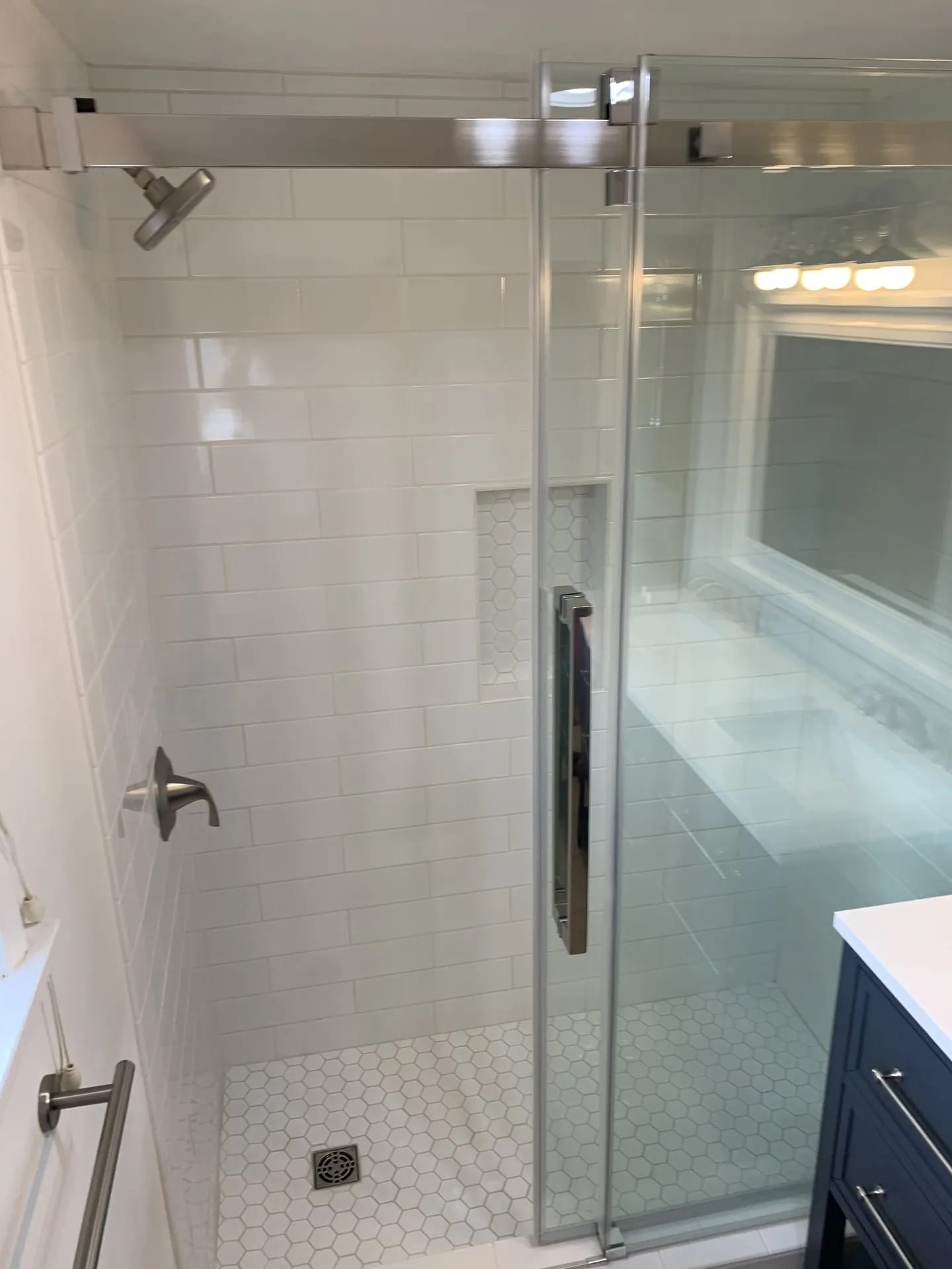 Navy Vanity Bathroom - Photo 3